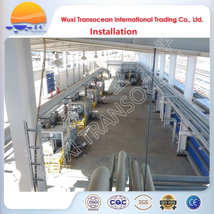 Installation of 1MT bitumen filling machines